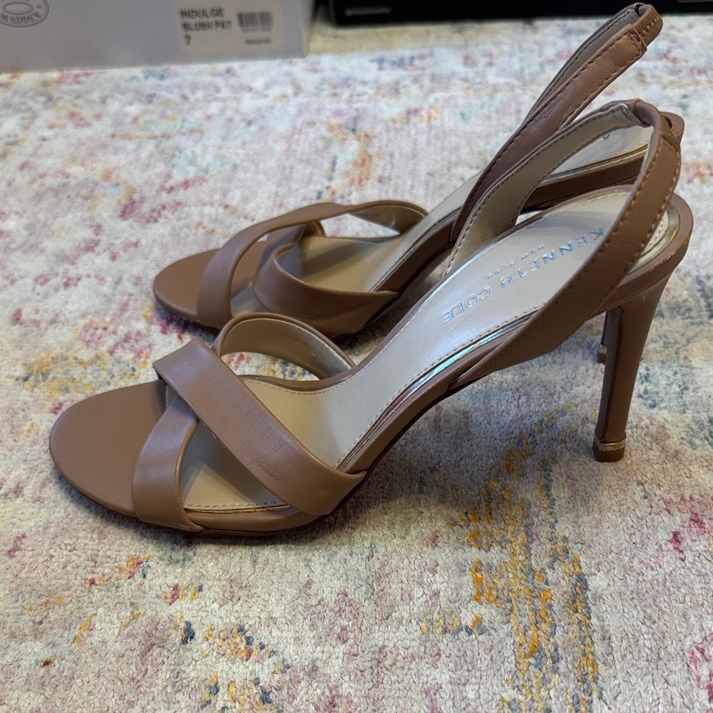 Kenneth Cole Women's Brown Strappy Heels